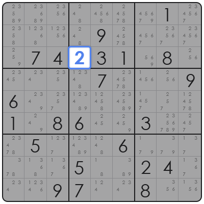 sudoku box line reduction